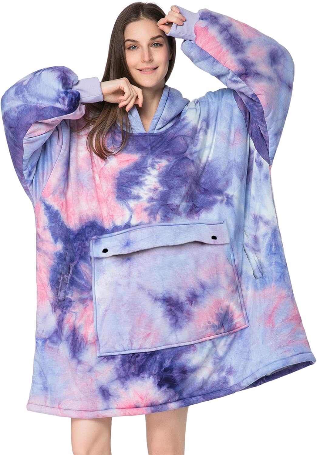 Narecte Blanket Hoodie Women Premium Sherpa Fleece Oversized Hoodie Blanket Wear...