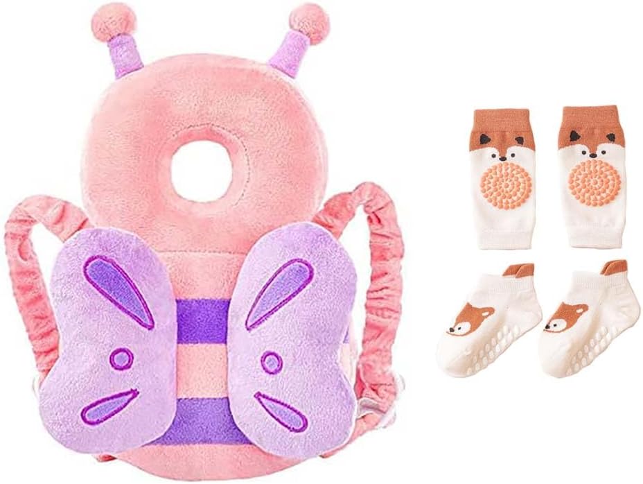 Bambebe Baby Head Protection Pillow Head Protection Backpack Safety Pads Adjusta...