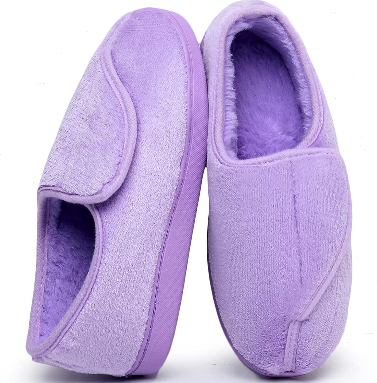 Git-up Ladies Diabetic Slippers Arthritis Edema Memory Foam Adjustable Closed To...