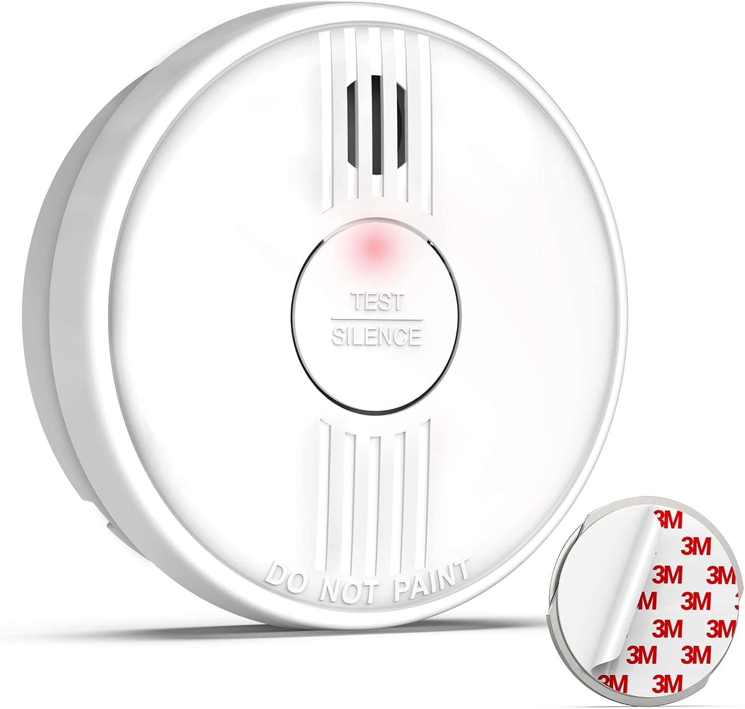 Putogesafe Smoke Alarm for Home, Smoke Detector with 10-year Service Life/ 1-yea...