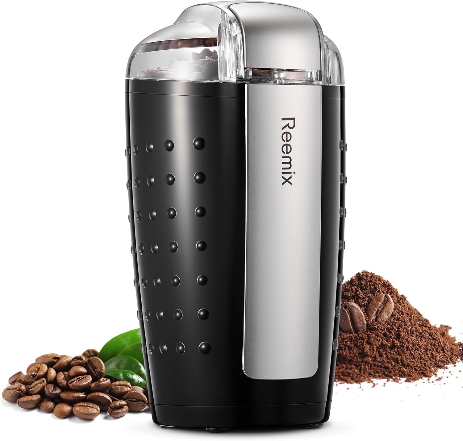 Electric Coffee Grinder, 200W, 100g Capacity, One Touch Operation, Blade and Cup...