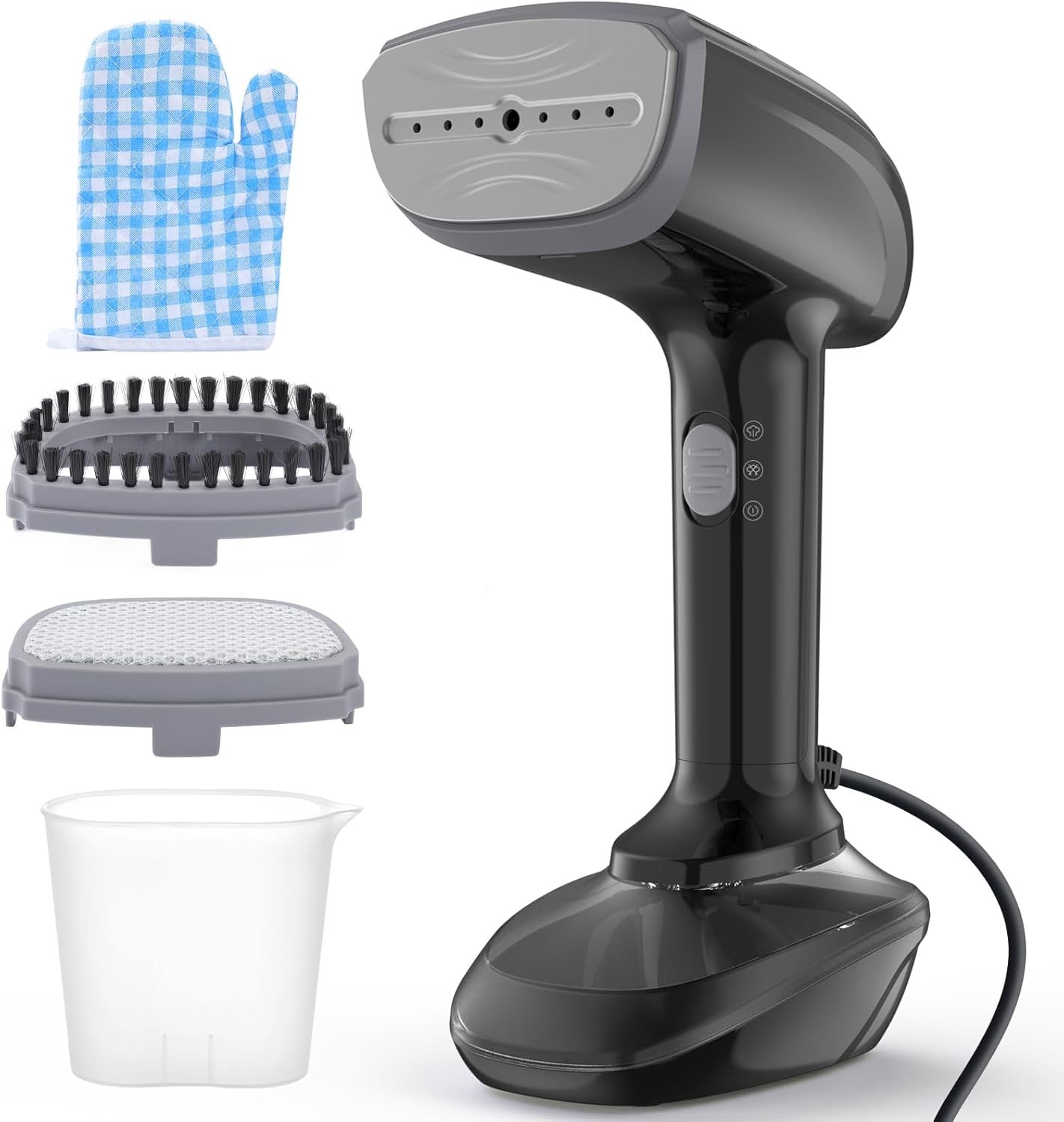 Powerful Handheld Fabric Steamer - 1800W with Fast...