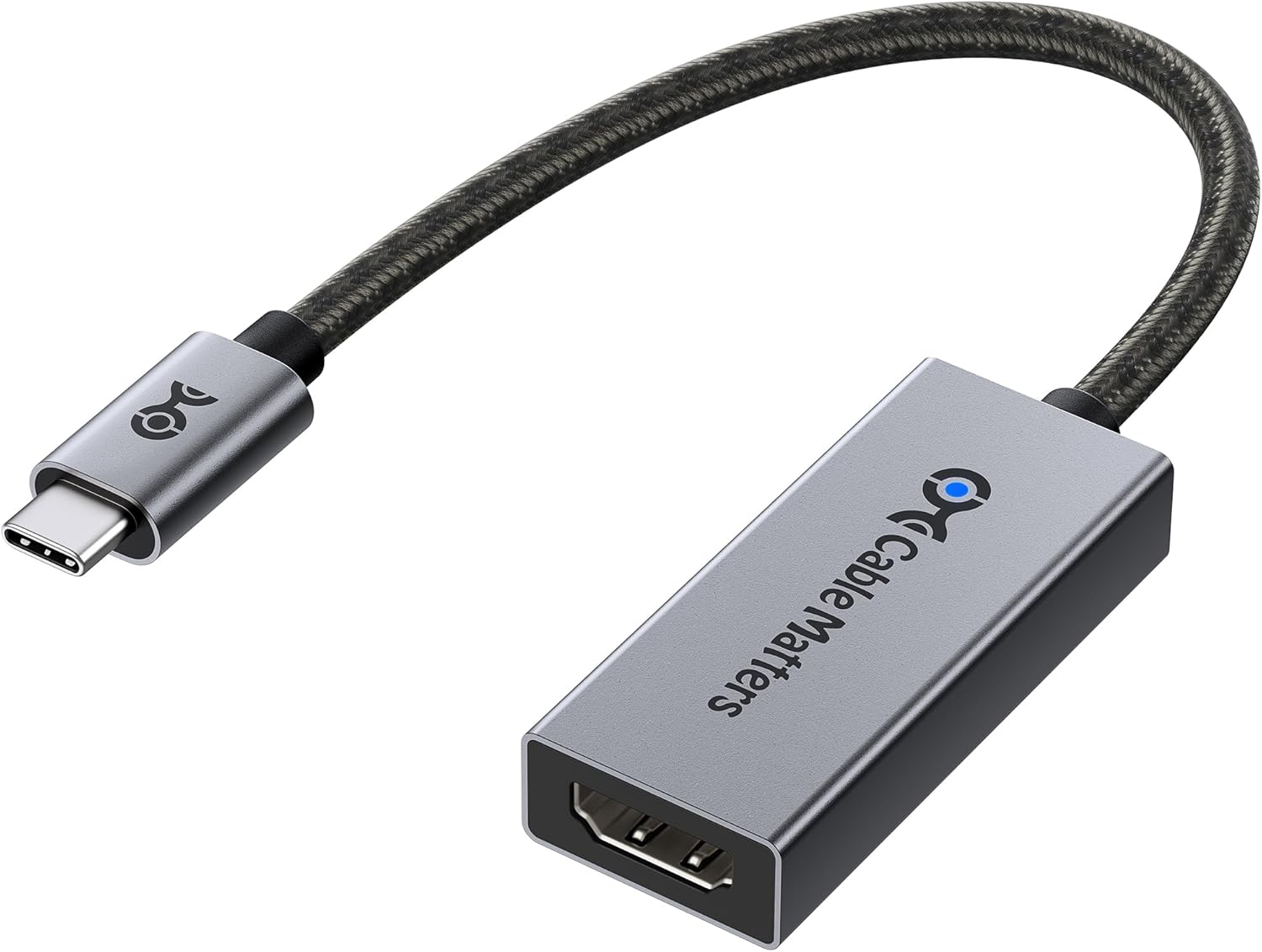 Cable Matters 48Gbps USB C to HDMI 2.1 Adapter for macOS, Supports 8K 60Hz / 4K...