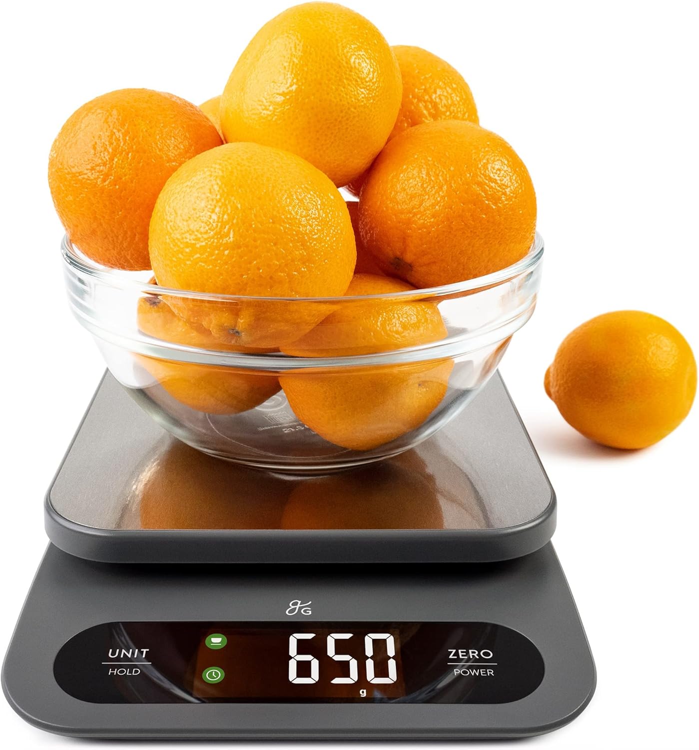 Greater Goods High Capacity Kitchen Scale, A Premium Food Scale, Weighs in Grams...