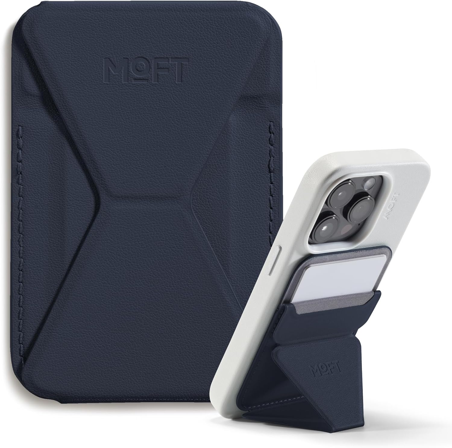 MOFT MagSafe Wallet Stand for iPhone 16/15/14/13/12 Series Compatible with MagSa...