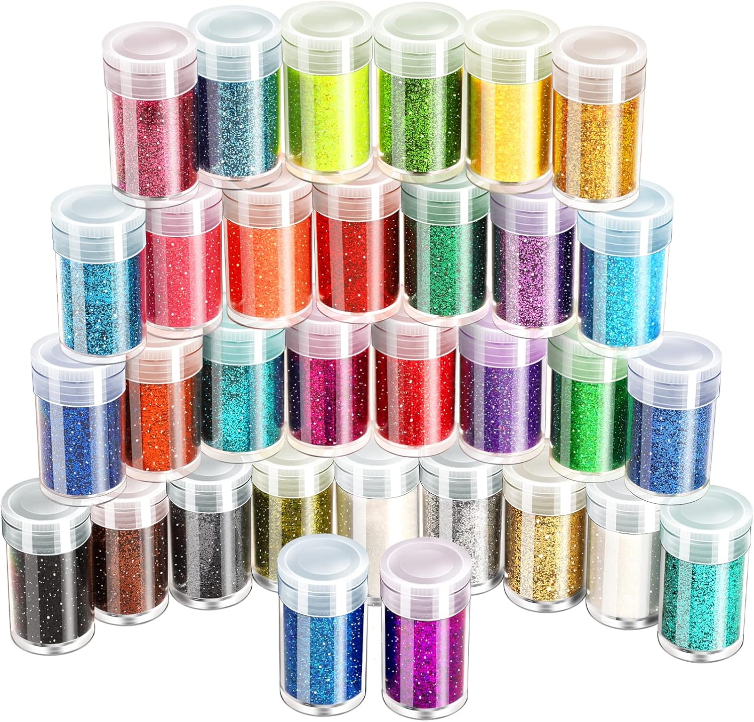 LEOBRO Fine Glitter, Extra Fine Glitter Powder, Craft Glitter for Christmas Epox...
