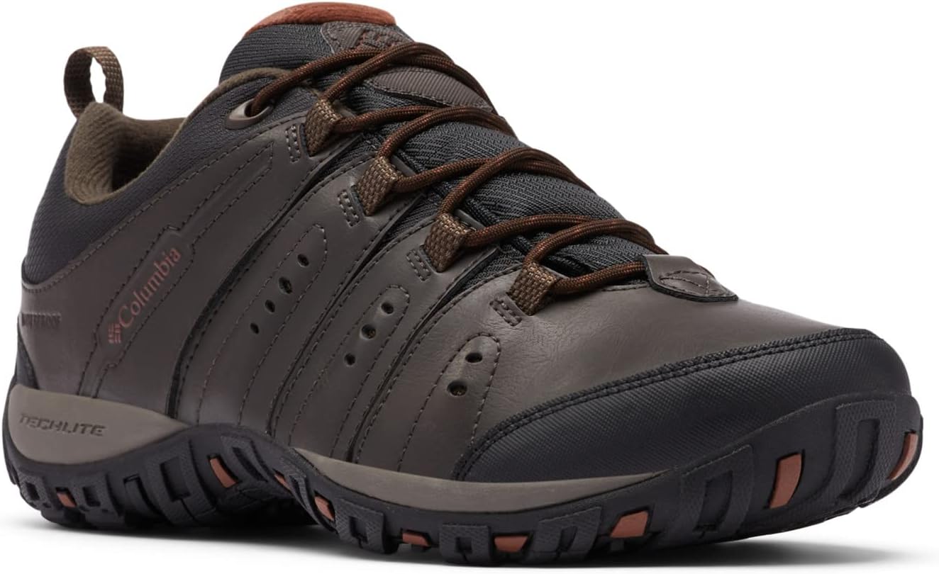 Columbia Men's Woodburn 2 Wp Low-Rise Trekking and Hiking Shoes 10 UK Cordovan C...