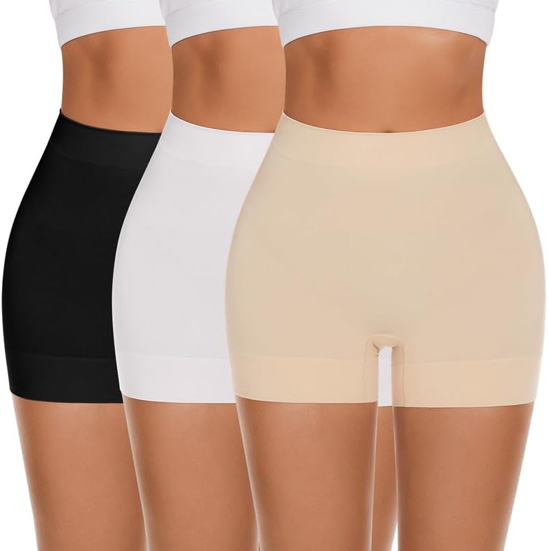 Slip Shorts for Women Under Dress,Boyshorts Panties Anti Chafing Shorts Smooth S...