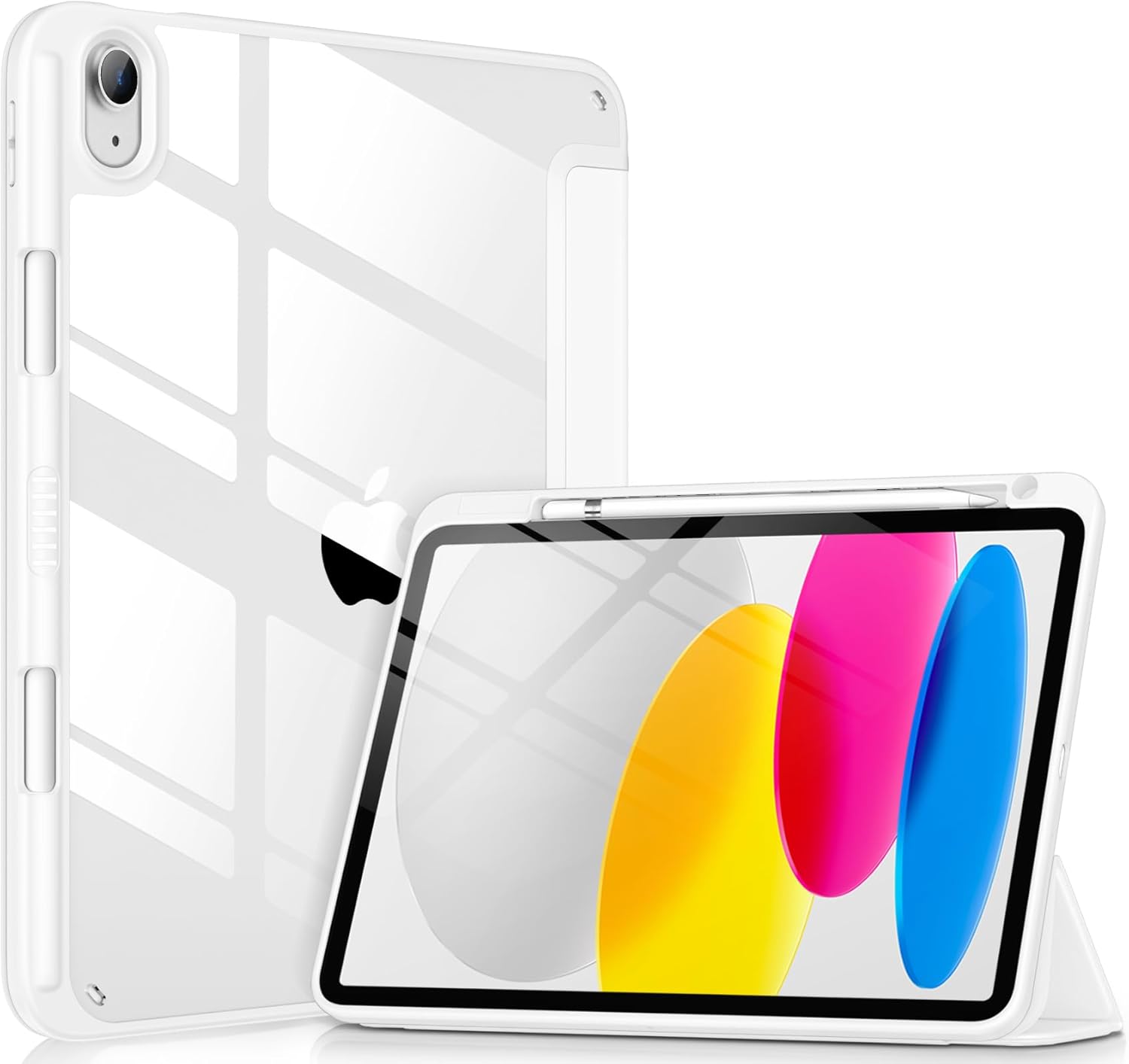VIKESI for iPad 10th Generation Case 2022, 10.9 Inch Case with Clear Transparent...