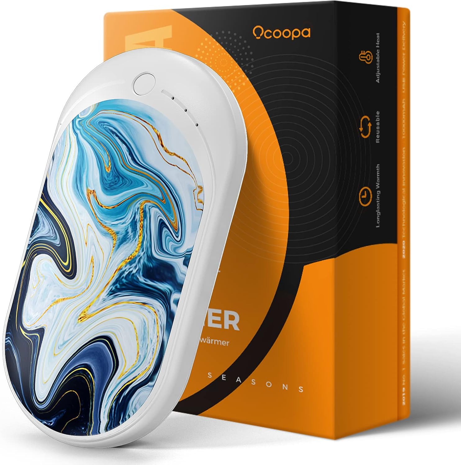 OCOOPA HotPal Rechargeable Hand Warmer, Electric Handwarmer,Portable Pocket Heat...