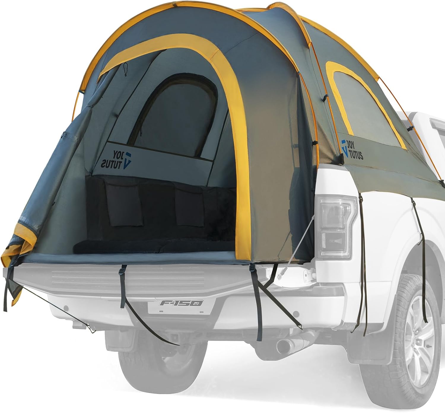JOYTUTUS Pickup Truck Tent 5ft 2.0, Waterproof PU2000mm Double Layer for 2 Perso...
