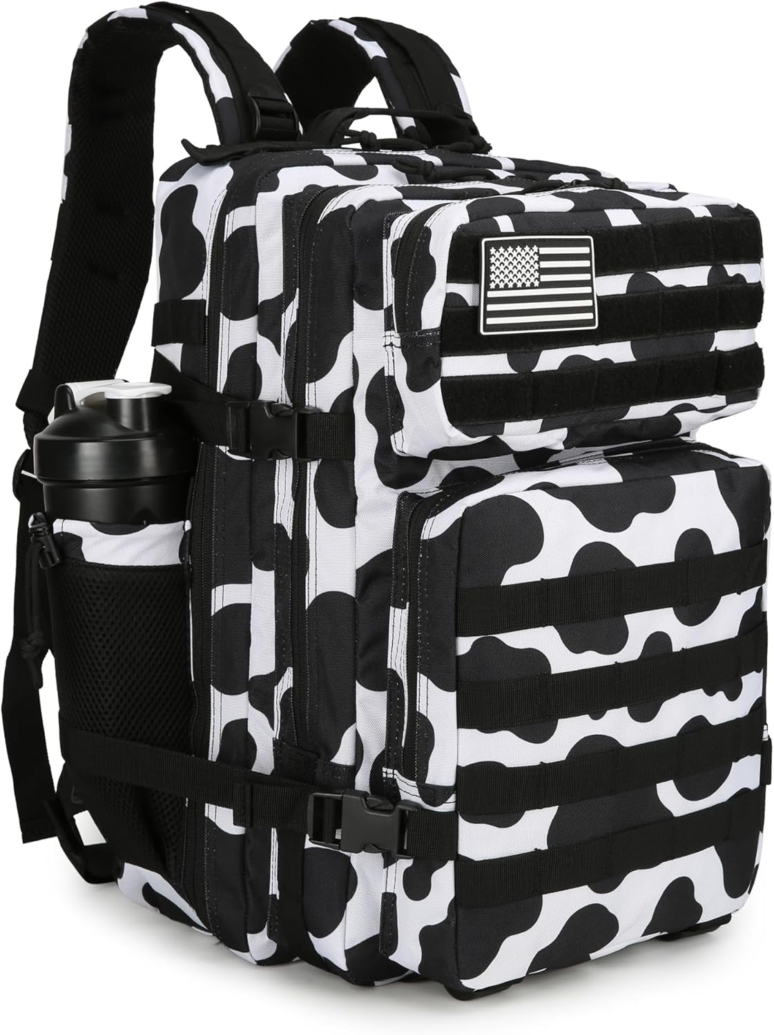 45L Tactical Assault Backpack 3 day assault pack with Molle Waterproof backpack...