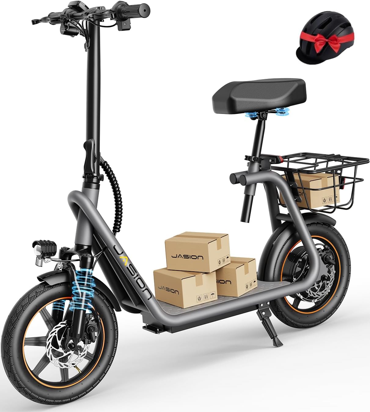 Jasion JS3 PRO Electric Scooter Adults, 850W Peak Motor, Up to 25MPH & 25Mile El...