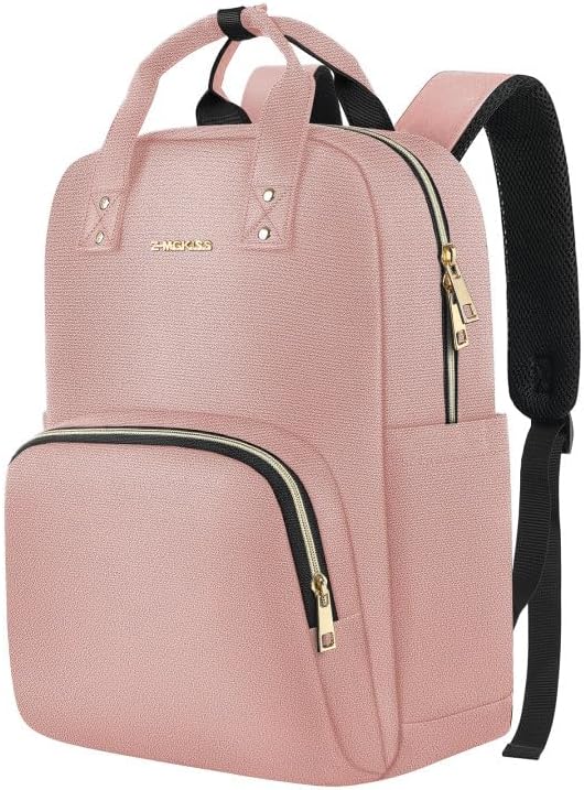 Z-MGKISS Unisex Laptop Backpack for Women Laptop Backpack (pack of 1) 15.6 Pink