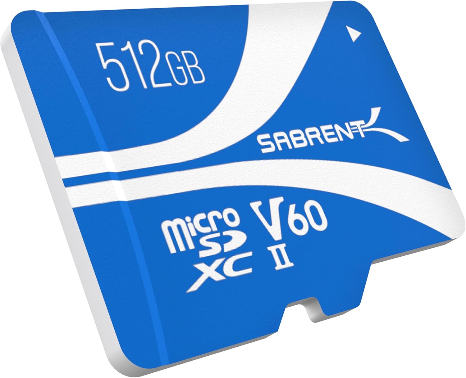 SABRENT Rocket V60 microSDXC Memory Card | 512GB, V60 Specification, 8K Video, A...