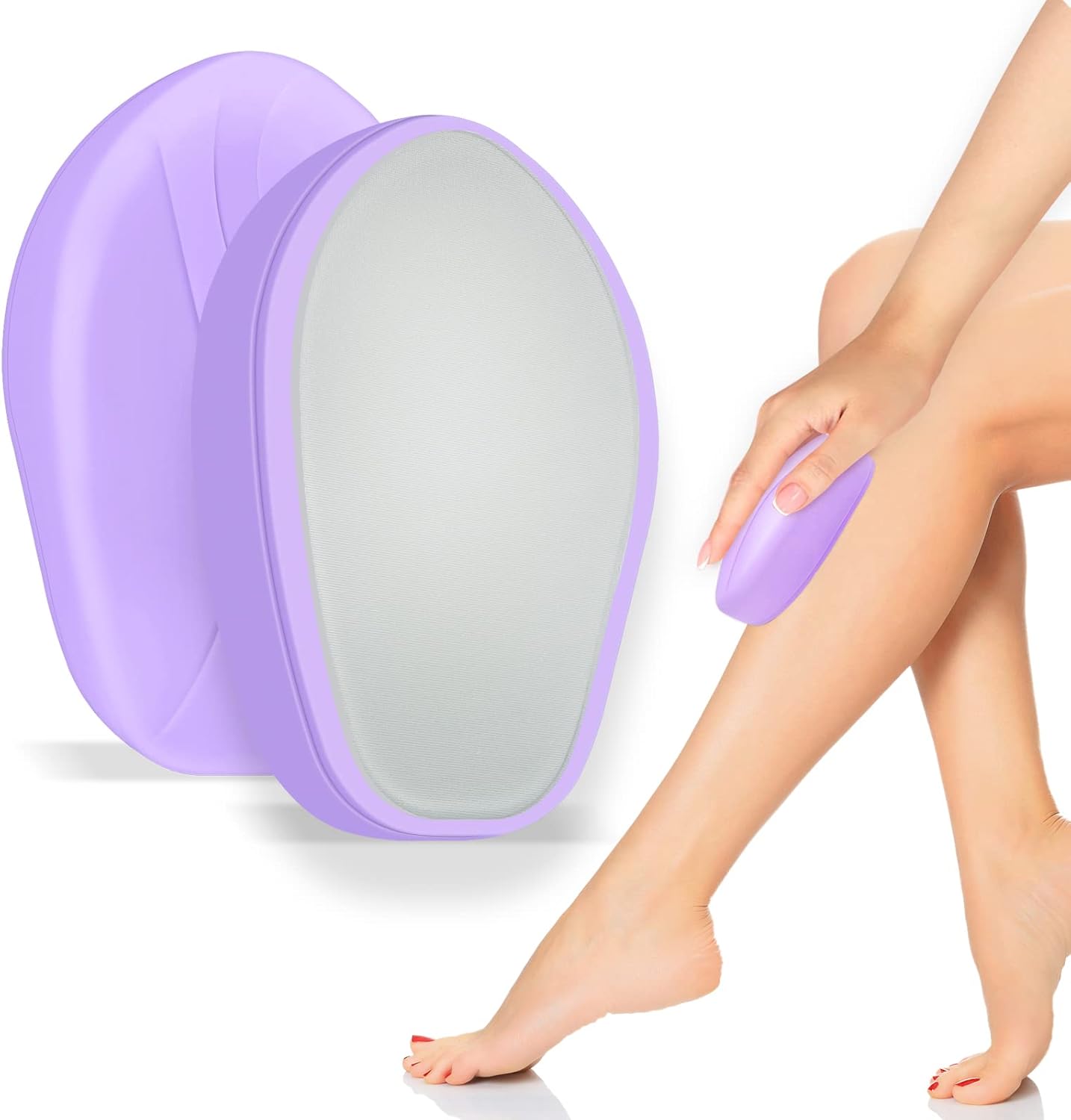 Crystal Hair Eraser for Hair Removal, UQQU Crystal Hair Remover for Men and Wome...
