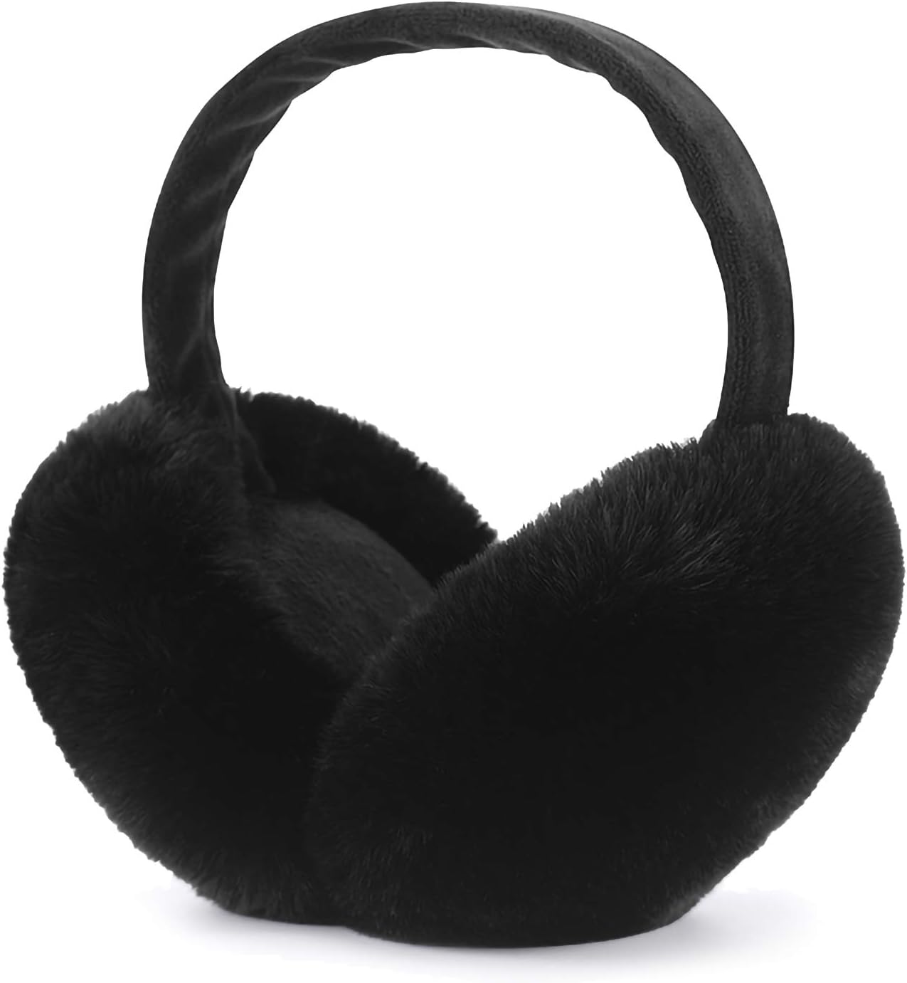 LCXSHYE Winter Ear muffs Faux Fur Warm Earmuffs Cute Foldable Outdoor Ear Warmer...