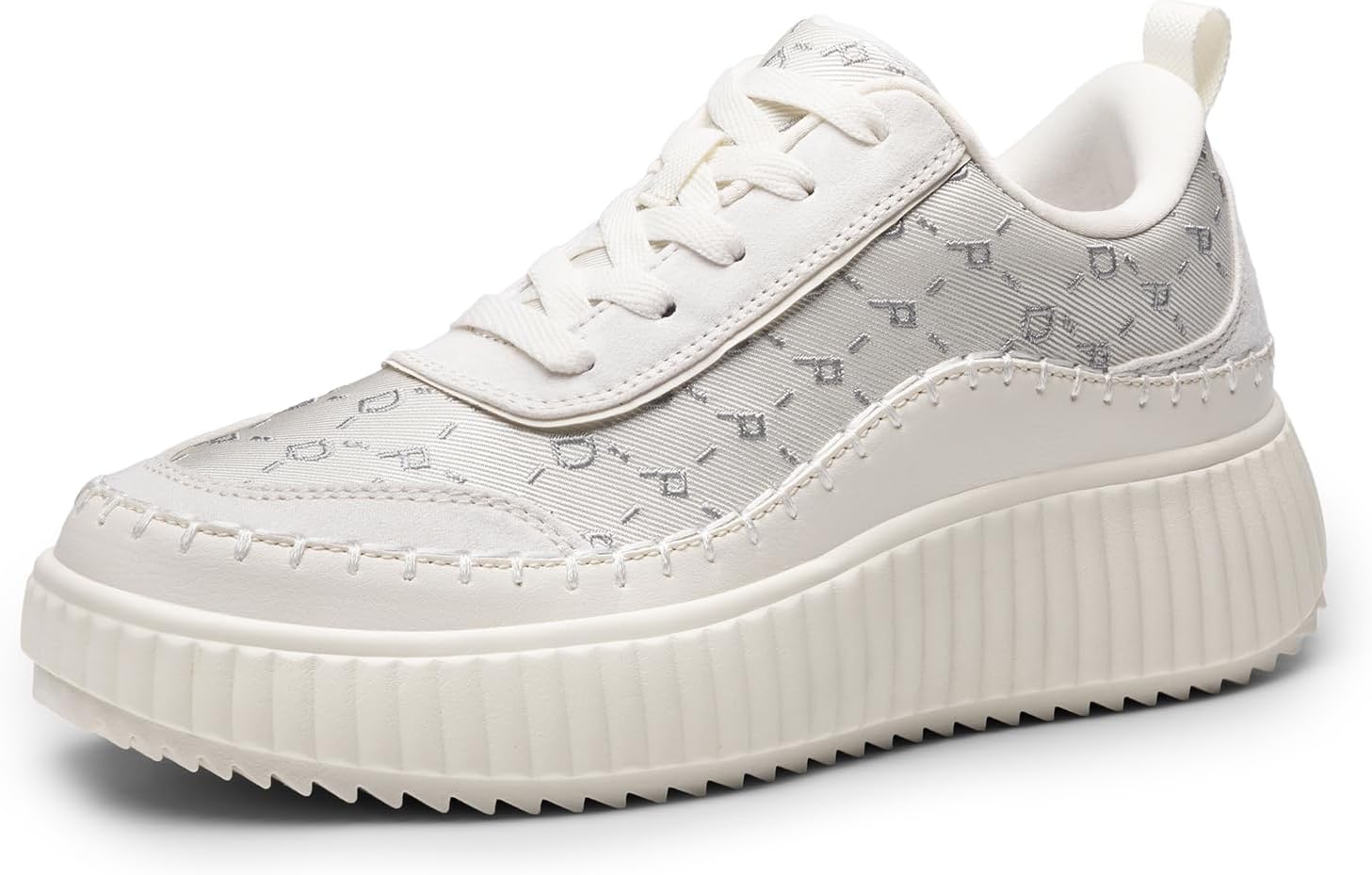 DREAM PAIRS Women Chunky City Tweed Comfortable Casual Platform Fashion Sneaker...