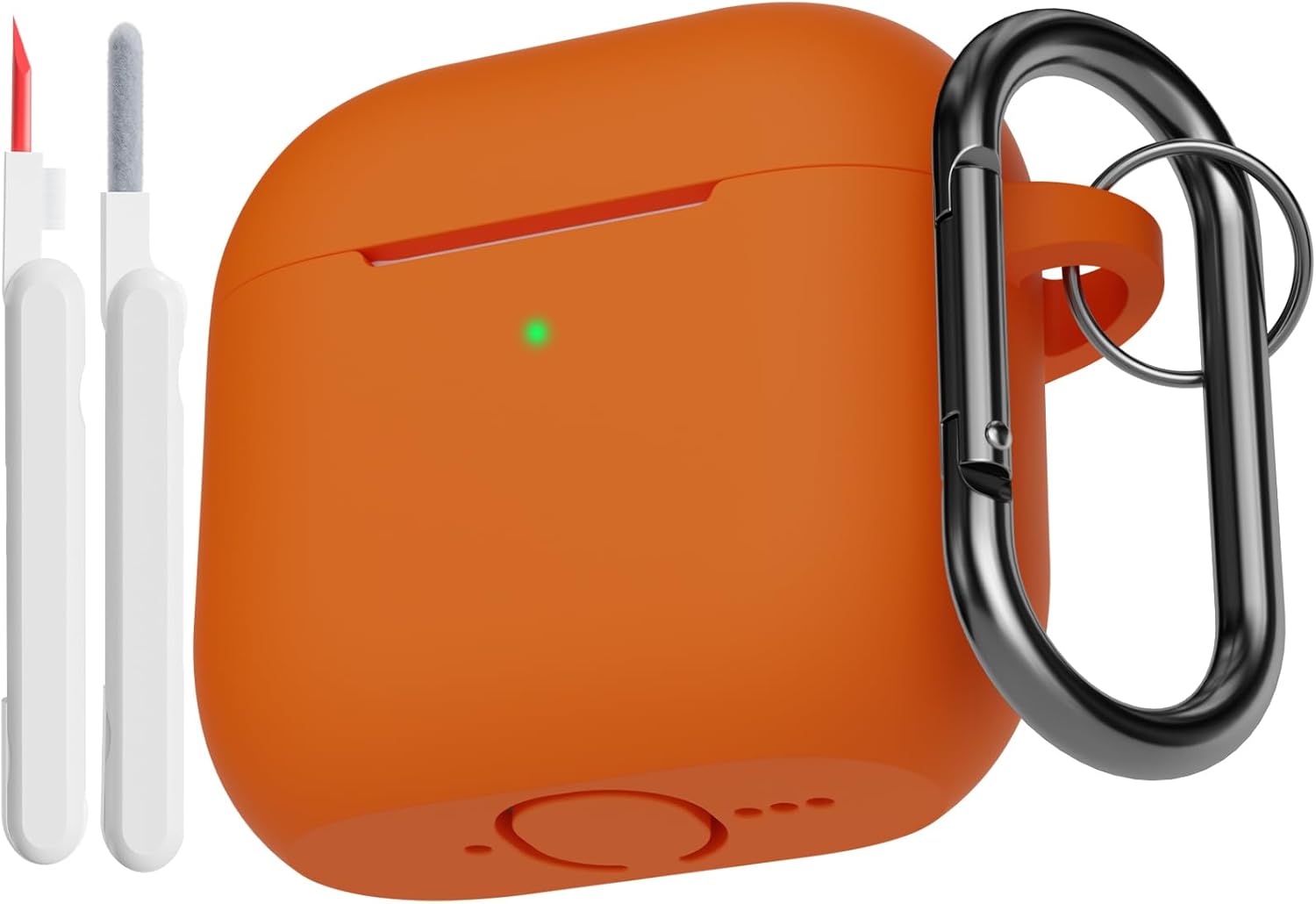 KOKOKA Case Cover Compatible for AirPods 4th Generation with Cleaner Kit, Soft S...
