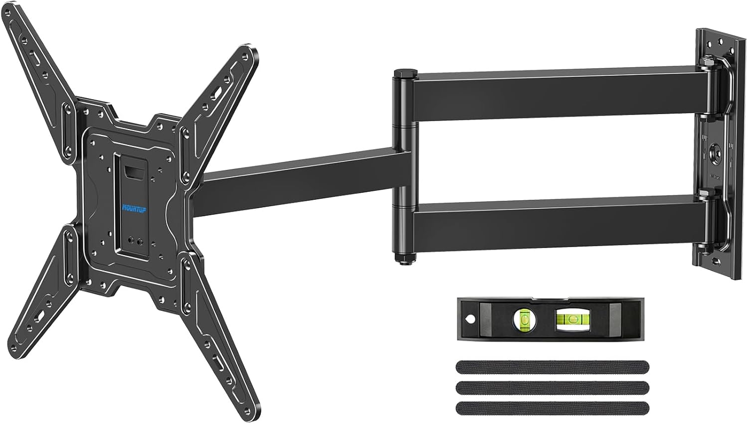 MOUNTUP Corner Long Arm TV Mount for Most 32-65 Inch TVs, TV Wall Mount Full Mot...