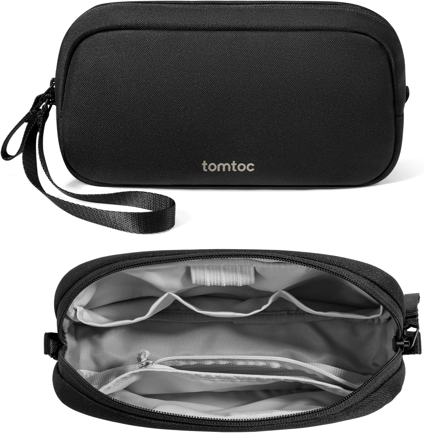 tomtoc Cable Organiser Bag Travel Pouch Water Resistant Accessory Bag Cord Organ...