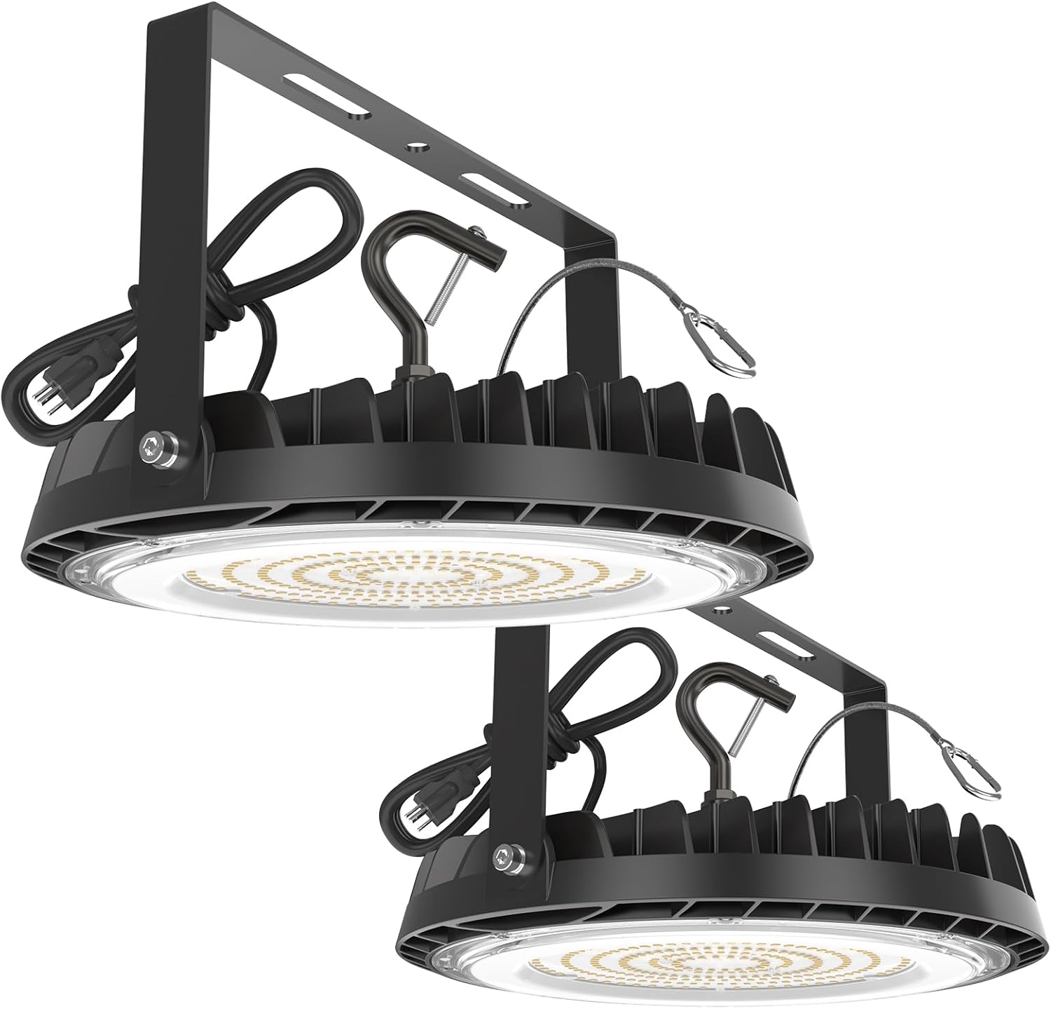 HYPERLITE high Bay led Shop Lights: 150W UFO led high Bay Light for barn Shop Ga...