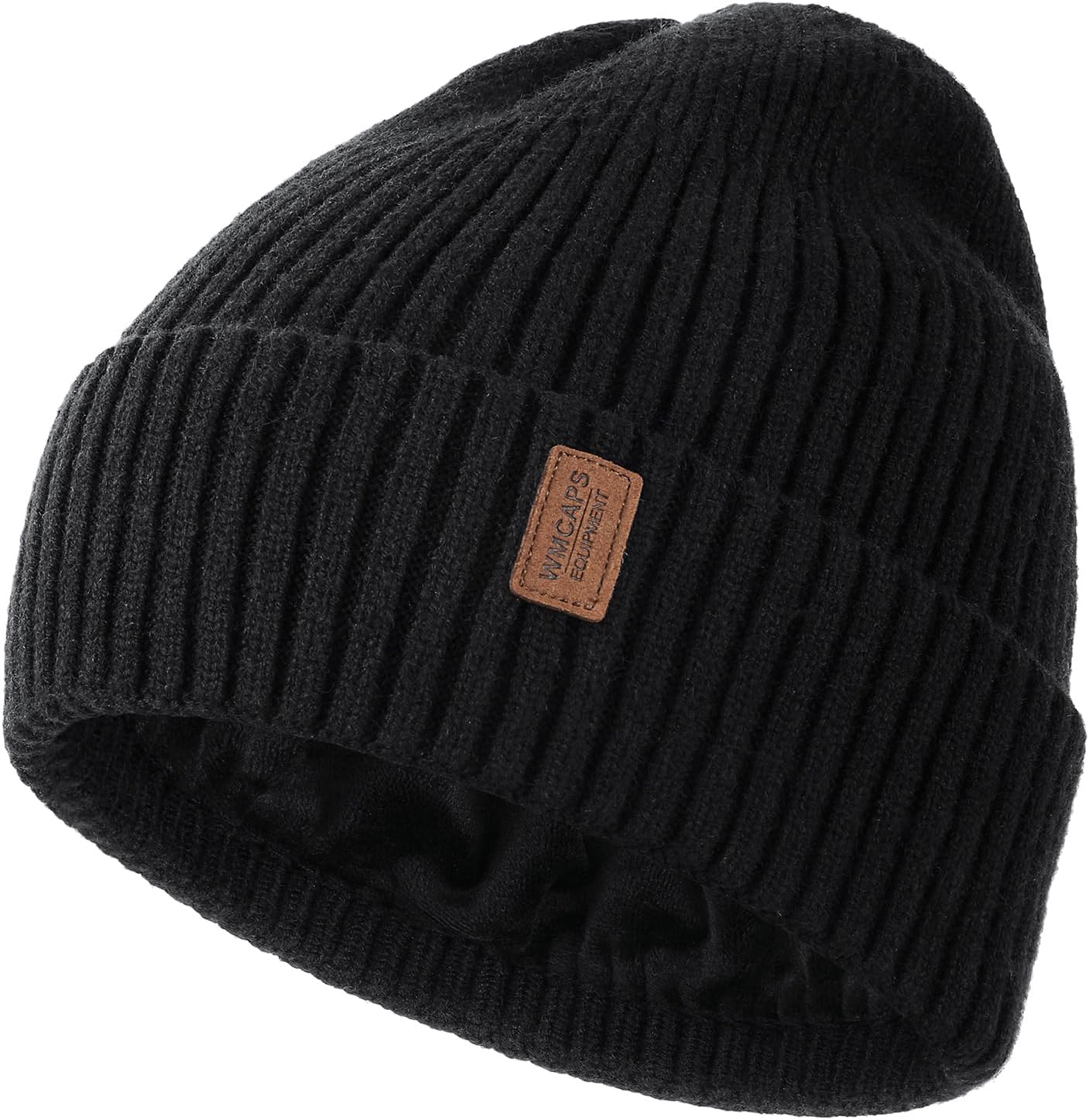 Wmcaps Warm Beanie for Men Women, Fleece Lined Beanie Warm Winter Caps Unisex Fa...