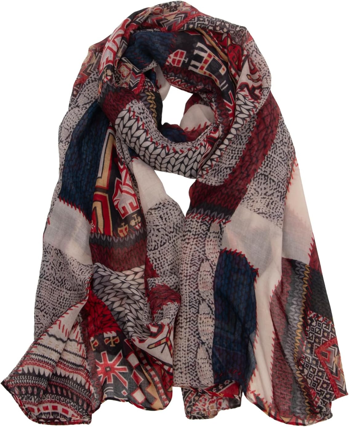 RIIQIICHY Scarf for Women Ladies Lightweight Scarves Thin Long Print Scarf Gifts...