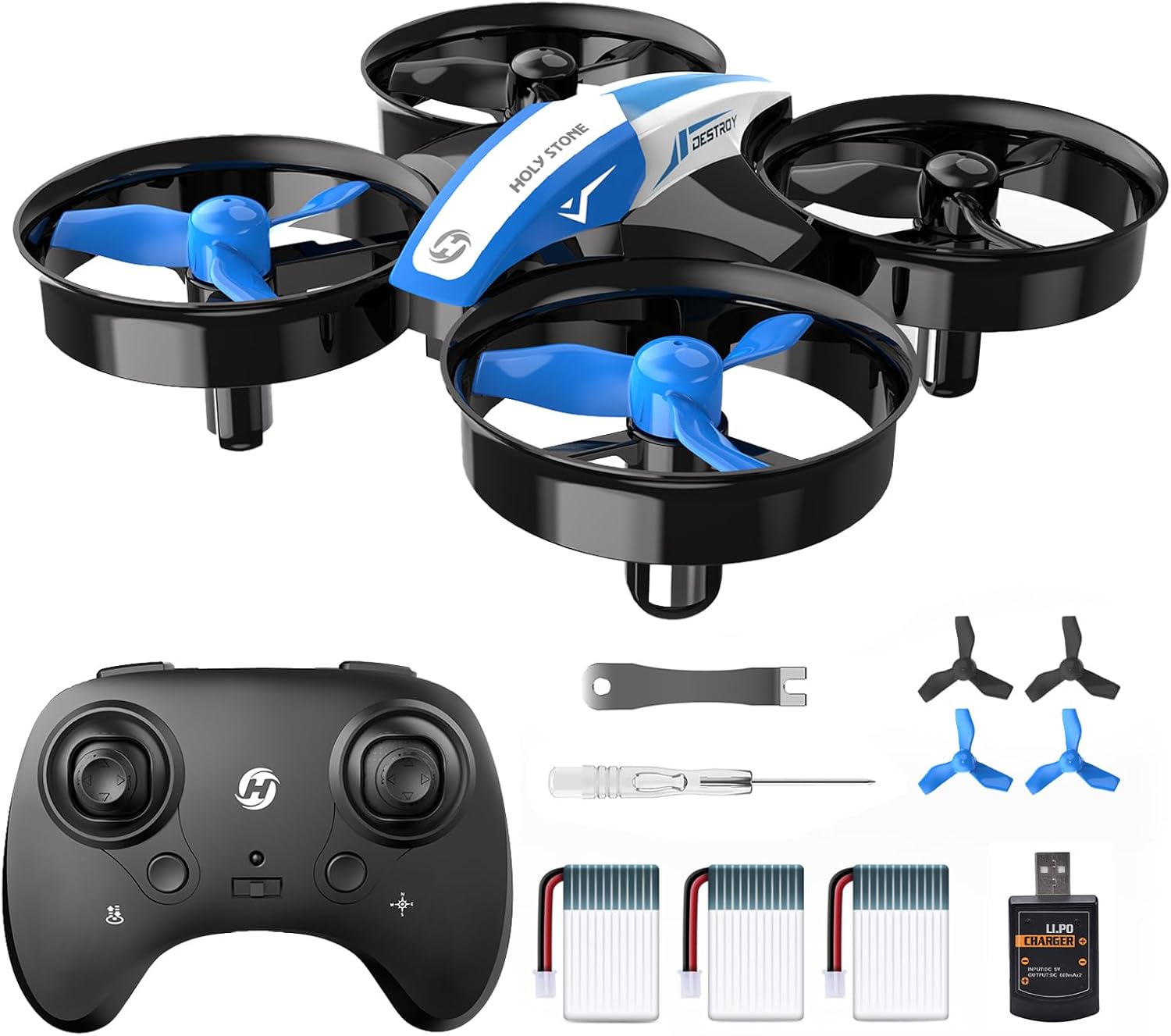 Holy Stone Mini Drone for Kids and Beginners RC Nano Quadcopter Indoor Small Hel...