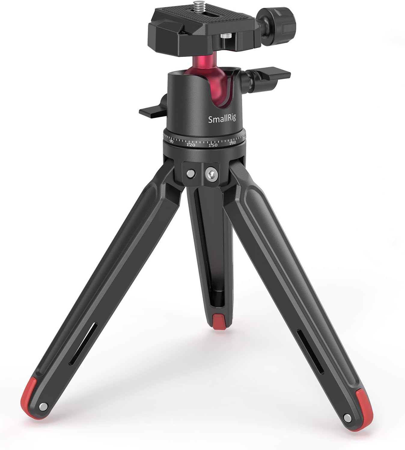 SMALLRIG Mini Tripod Tabletop Tripod with 360° Ball Head and 1/4 Screw for DSLR...