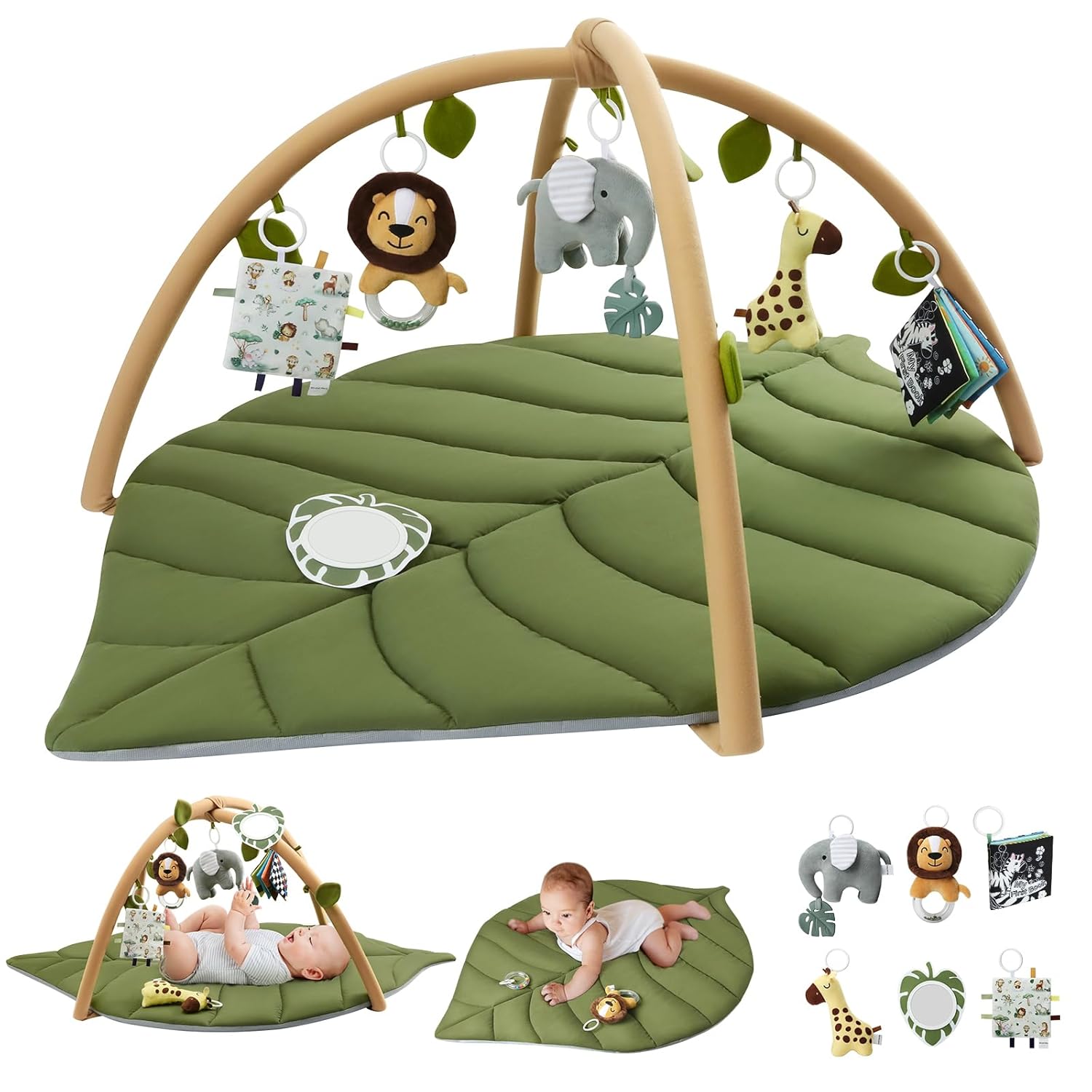 Blissful Diary Baby Play Gym & Activity Mat, Overs...