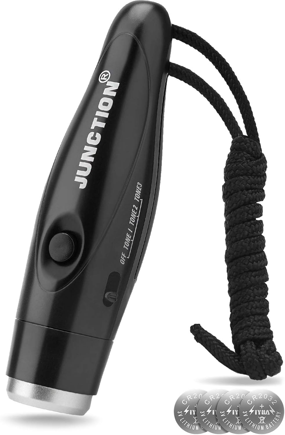 UNIWA Electronic Whistle, Battery Operated Whistle Adjustable 3 Different Loud W...