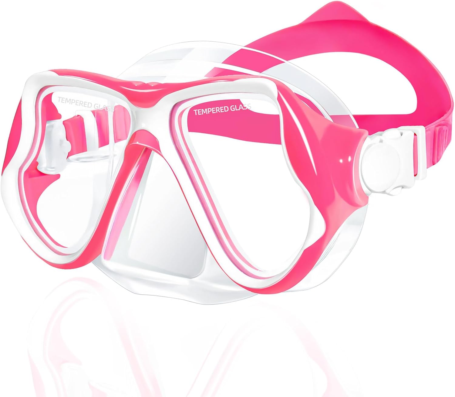 Freela Swim Goggles with Nose Cover Adult Swimming Goggles 180°Clear View Snorke...