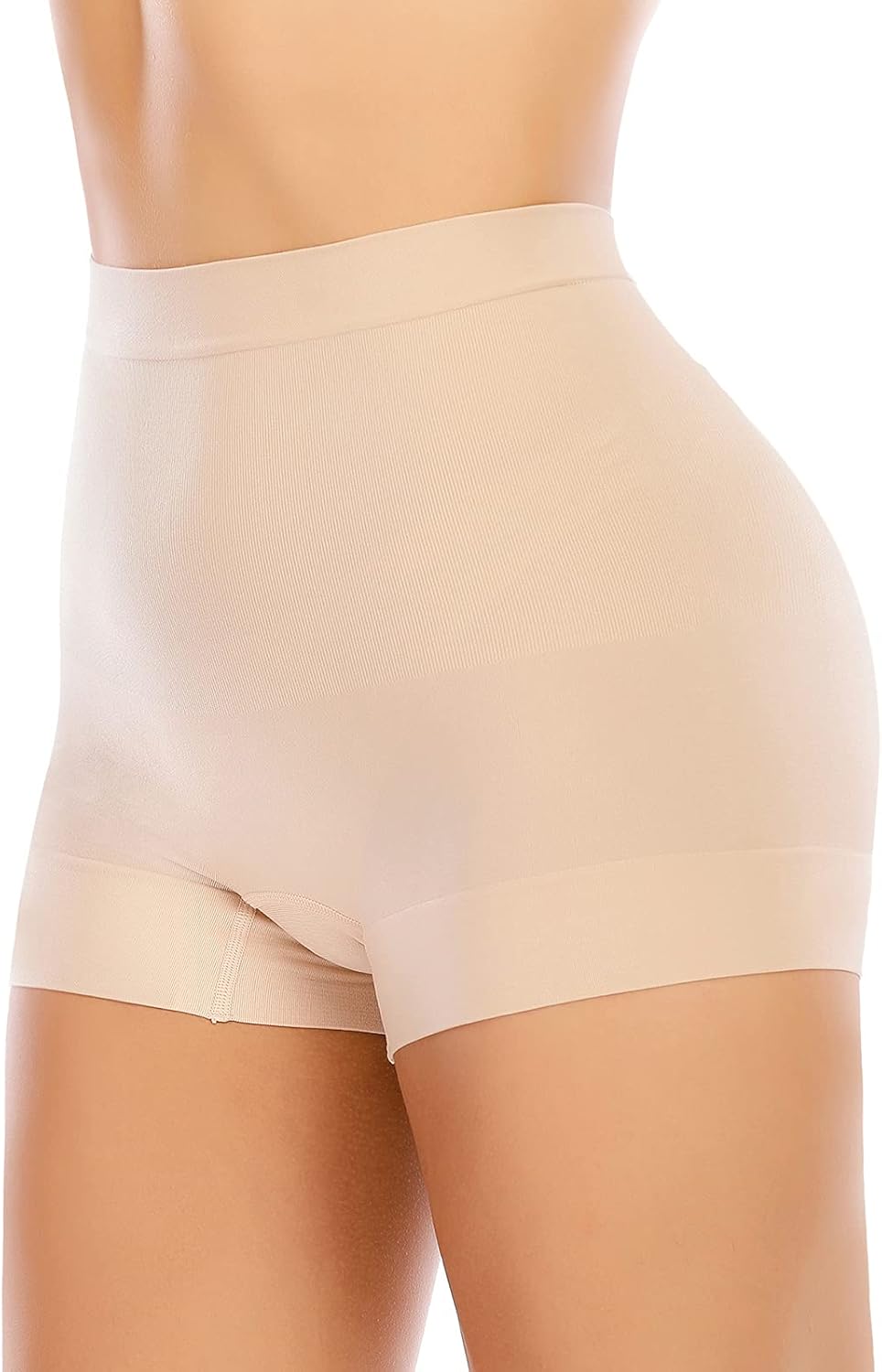 Seamless Shaping Boyshorts Panties for Women Slip Shorts Under Dress Shapewear S...