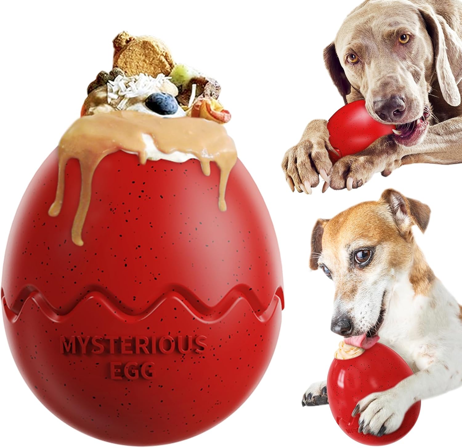 Dog Toys for Aggressive Chewers Large Dogs,Indestructible Dog Chew Toys for Aggr...