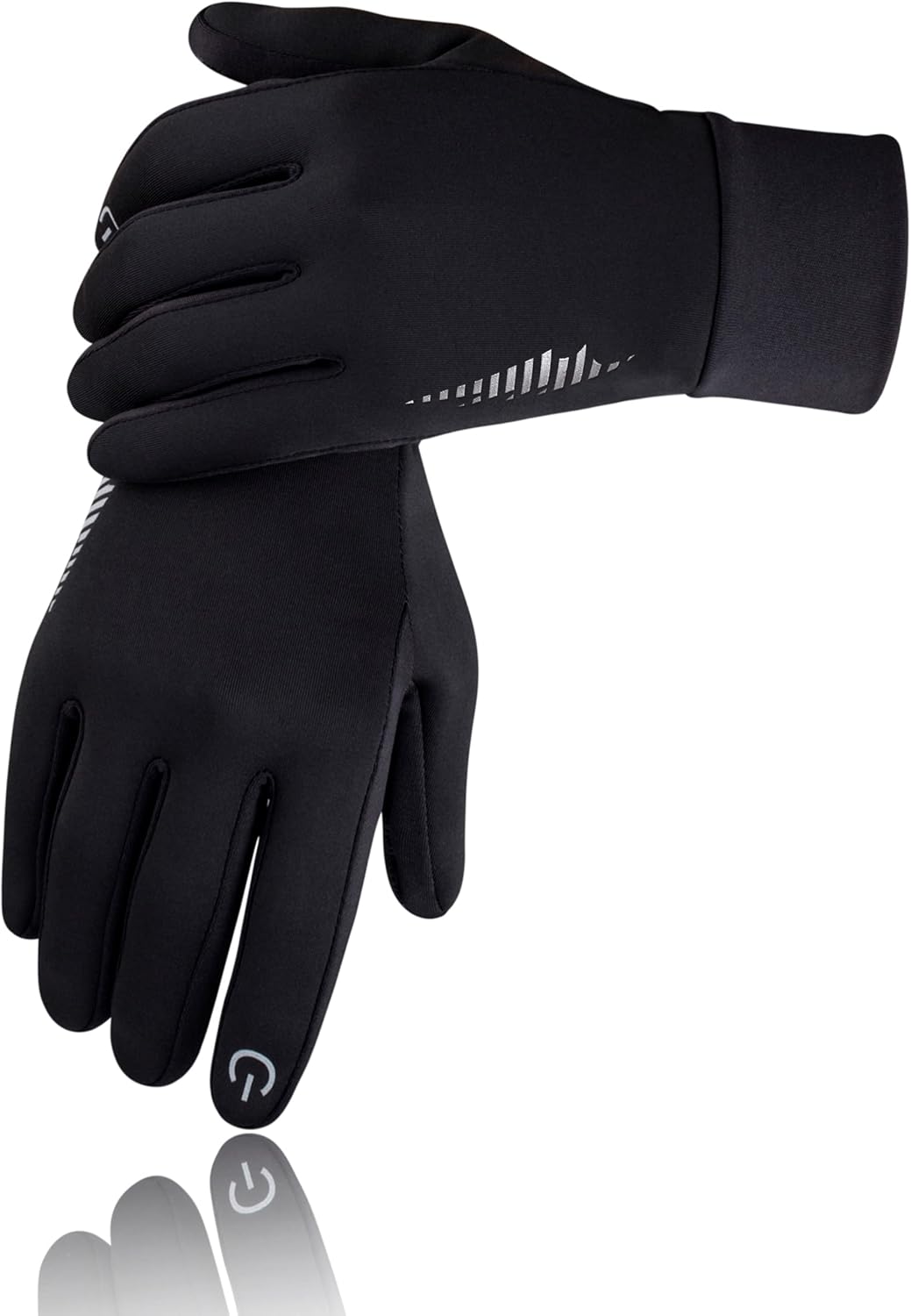 SIMARI Winter Thermal Gloves Men Women Touchscreen Anti-Slip Windproof Gloves Co...