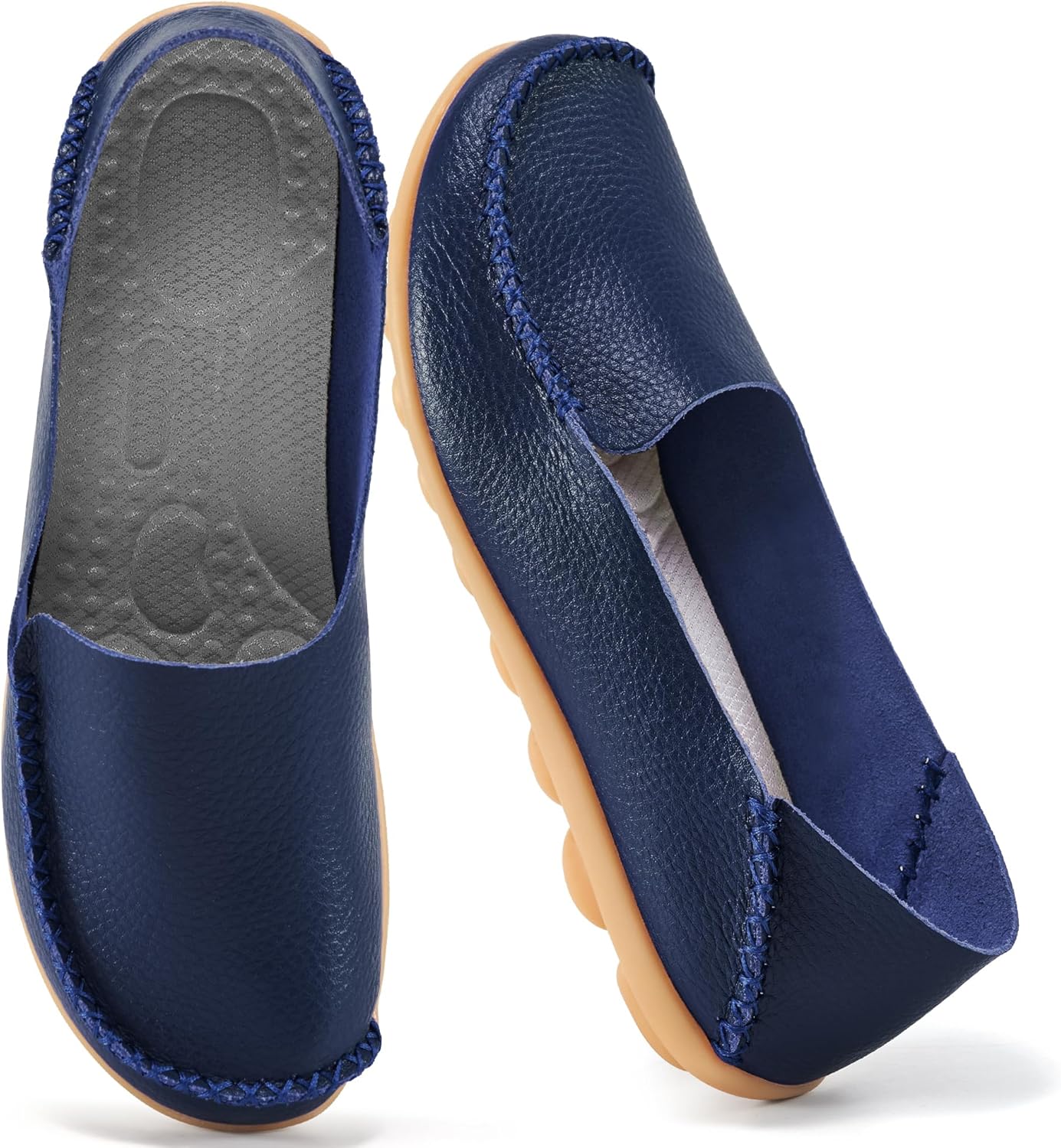Ecetana Loafers for Women Penny Shoes Comfortable Slip On Casual Womens Loafers...
