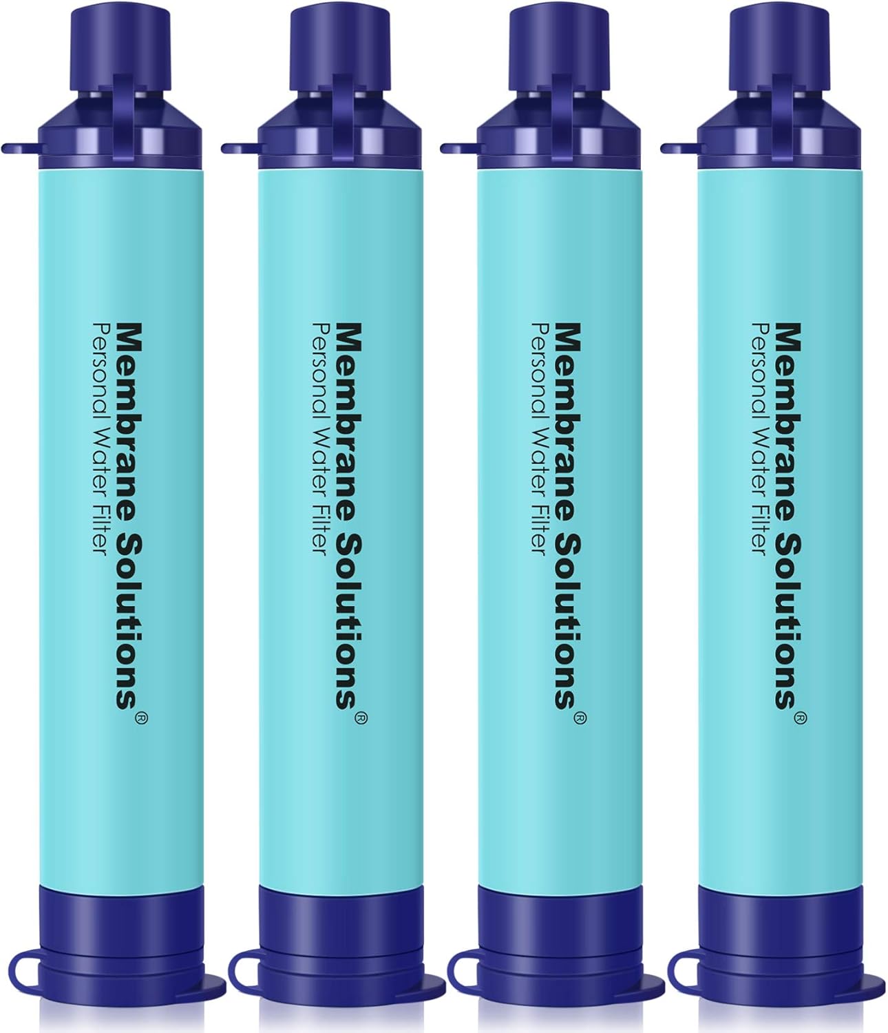 Membrane Solutions Straw Water Filter, Survival Filtration Portable Gear, Emerge...