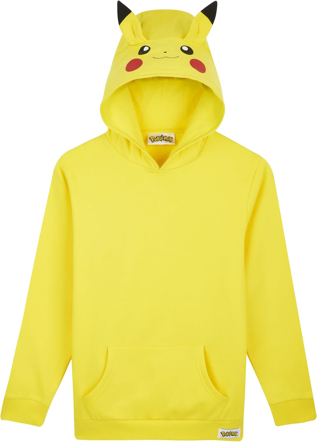 Pokemon Boys Hoodie with Cuffed Sleeves, Kangaroo Pocket - Anime Gifts 11-12 Yea...