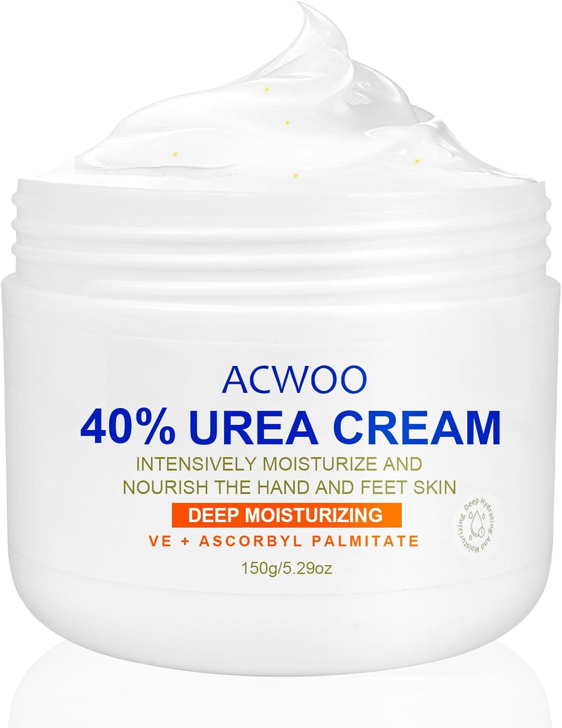 ACWOO Urea Cream 40%, Urea Foot Cream, 150g Urea Cream for Feet, Urea Foot & Han...