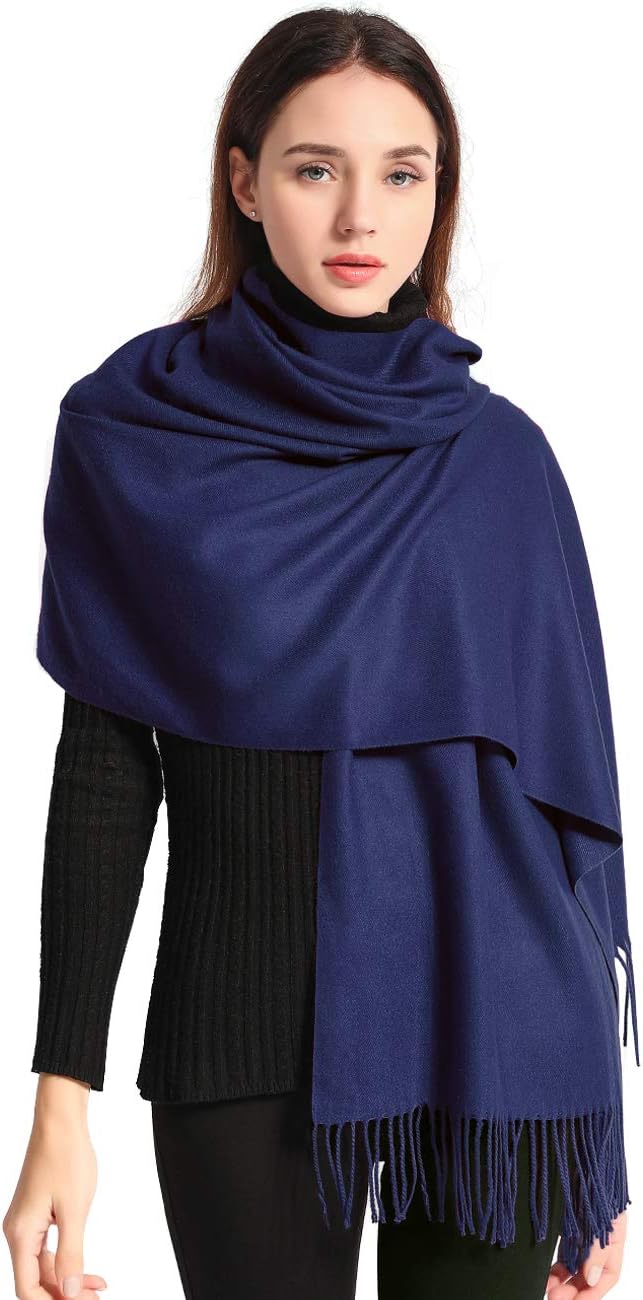 EASE LEAP Pashmina Shawl Women Winter Scarf Warm Wrap Wedding Men Ladies Scarves...