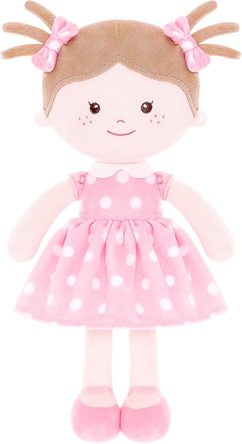 Onetoo Plush Rag Doll Sleeping Cuddle Buddy Doll Soft Baby Doll for Girls First...