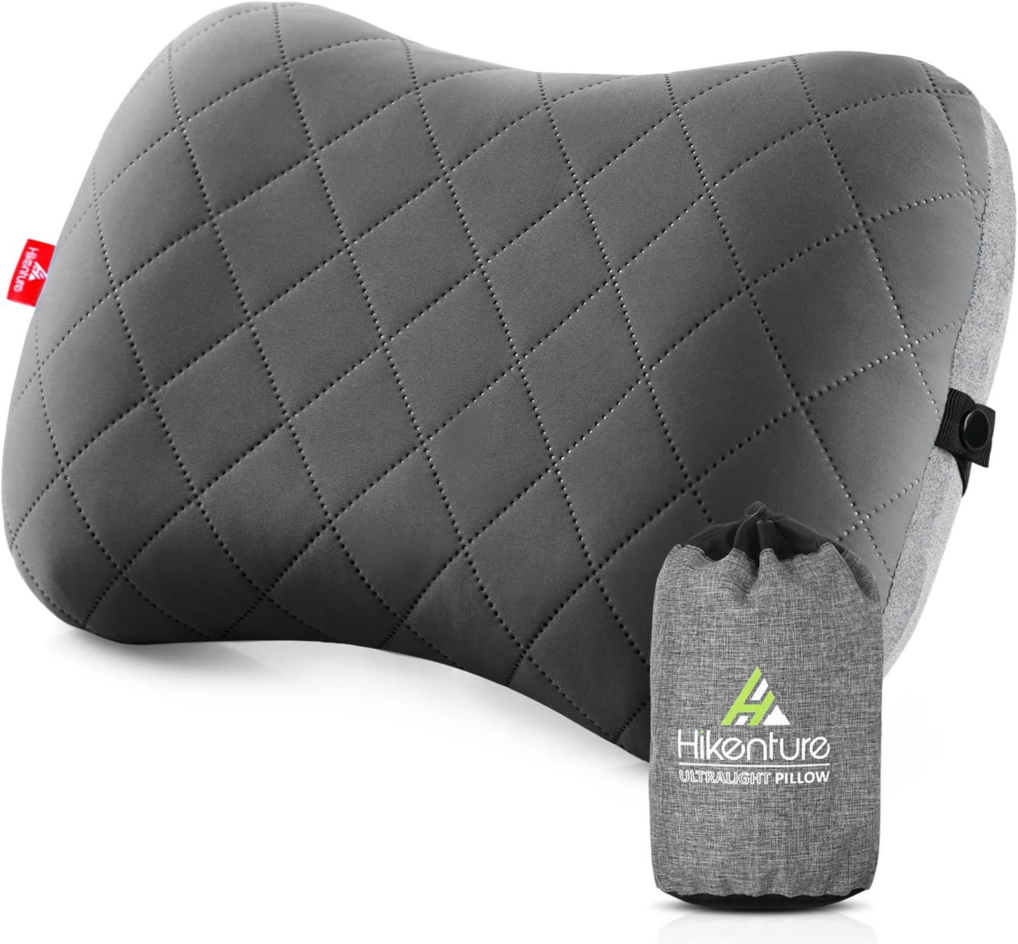 Hikenture Camping Pillow with Removable Cover - Ultralight Inflatable Pillow for...