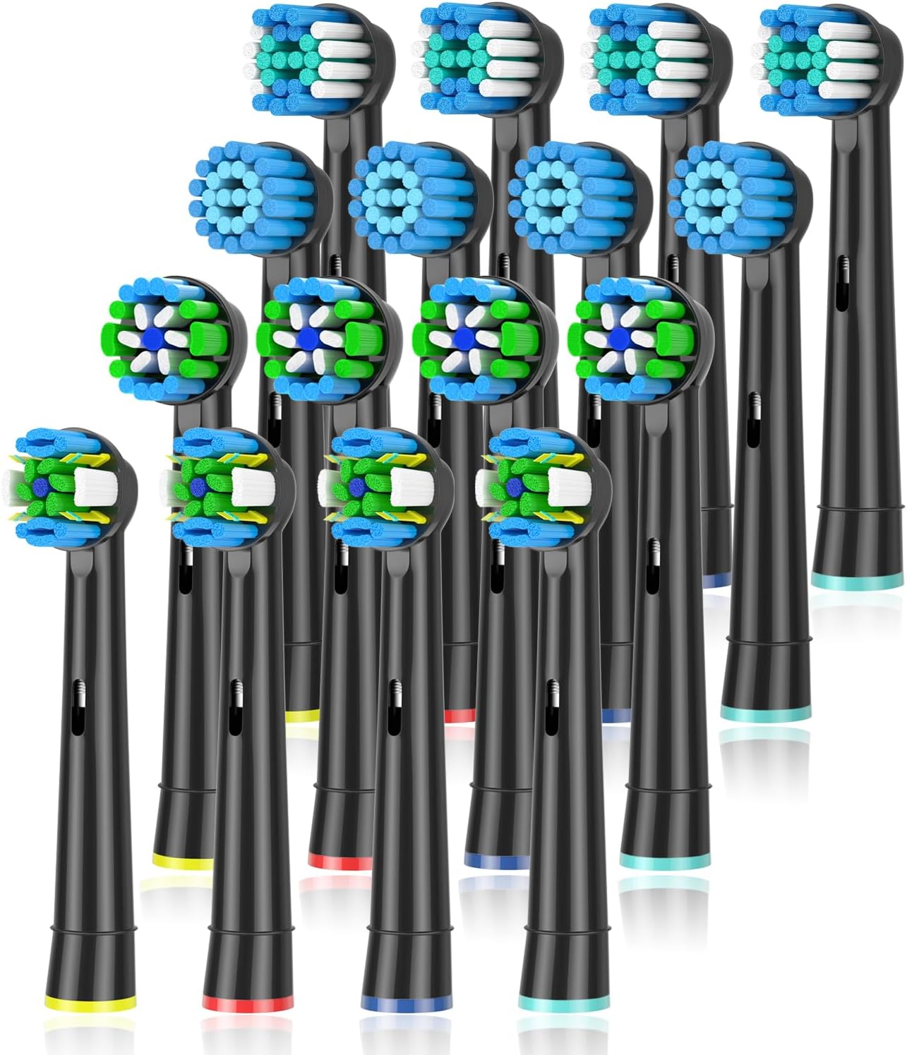 Qitizu Toothbrush Head Compatible with Braun Oral B Electric Toothbrush, Replace...