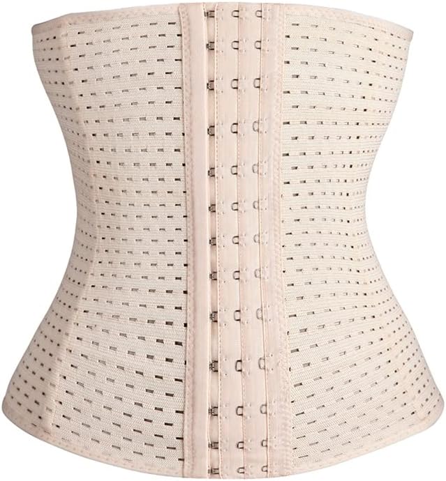 KSKshape Waist Trainer Corset for Weight Loss Breathable Shapewear Back Support...