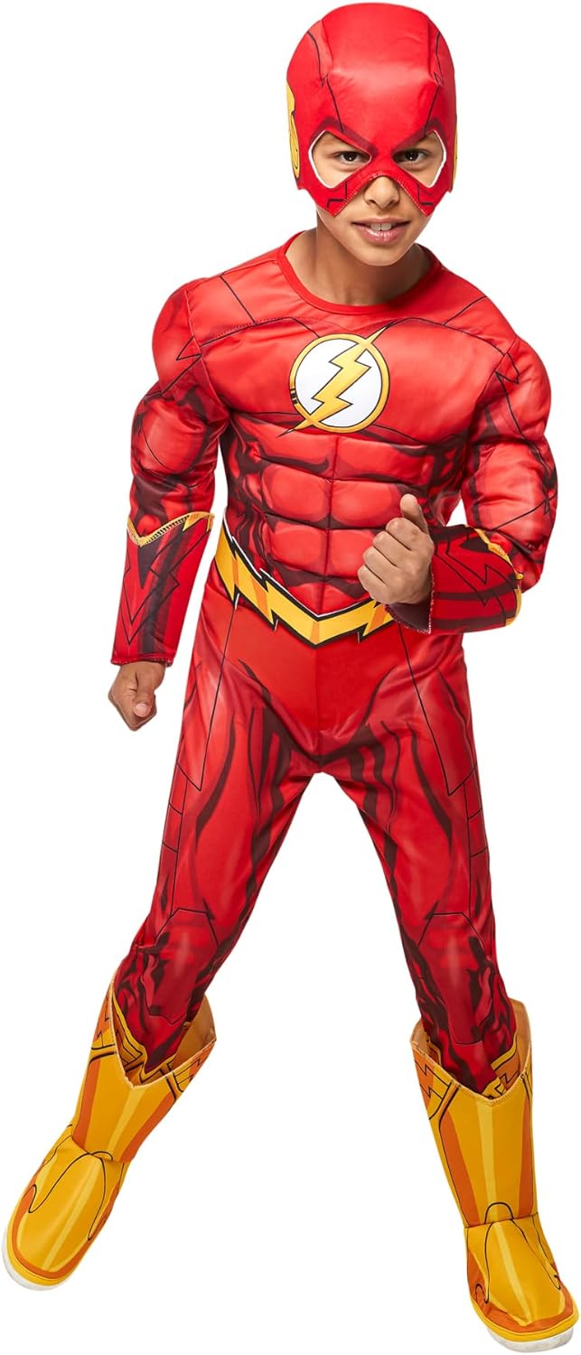 Rubie's Official DC Superhero The Flash Deluxe Child's Costume