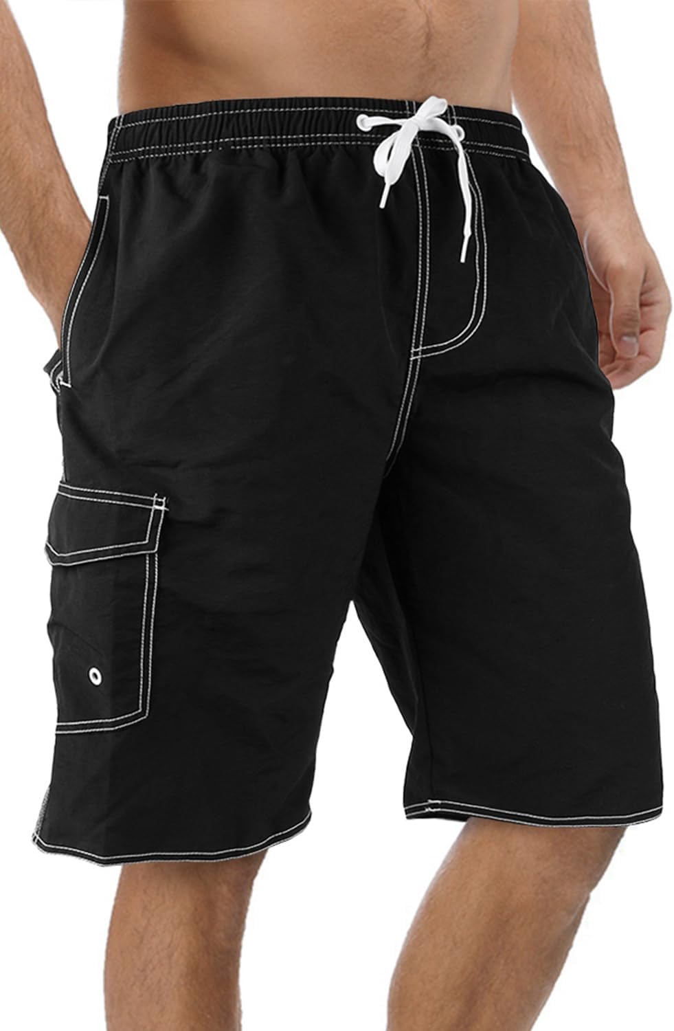 Mens Swimming Trunks Swim Trunks Quick Dry Swim Shorts with Mesh Lining Funny Sw...