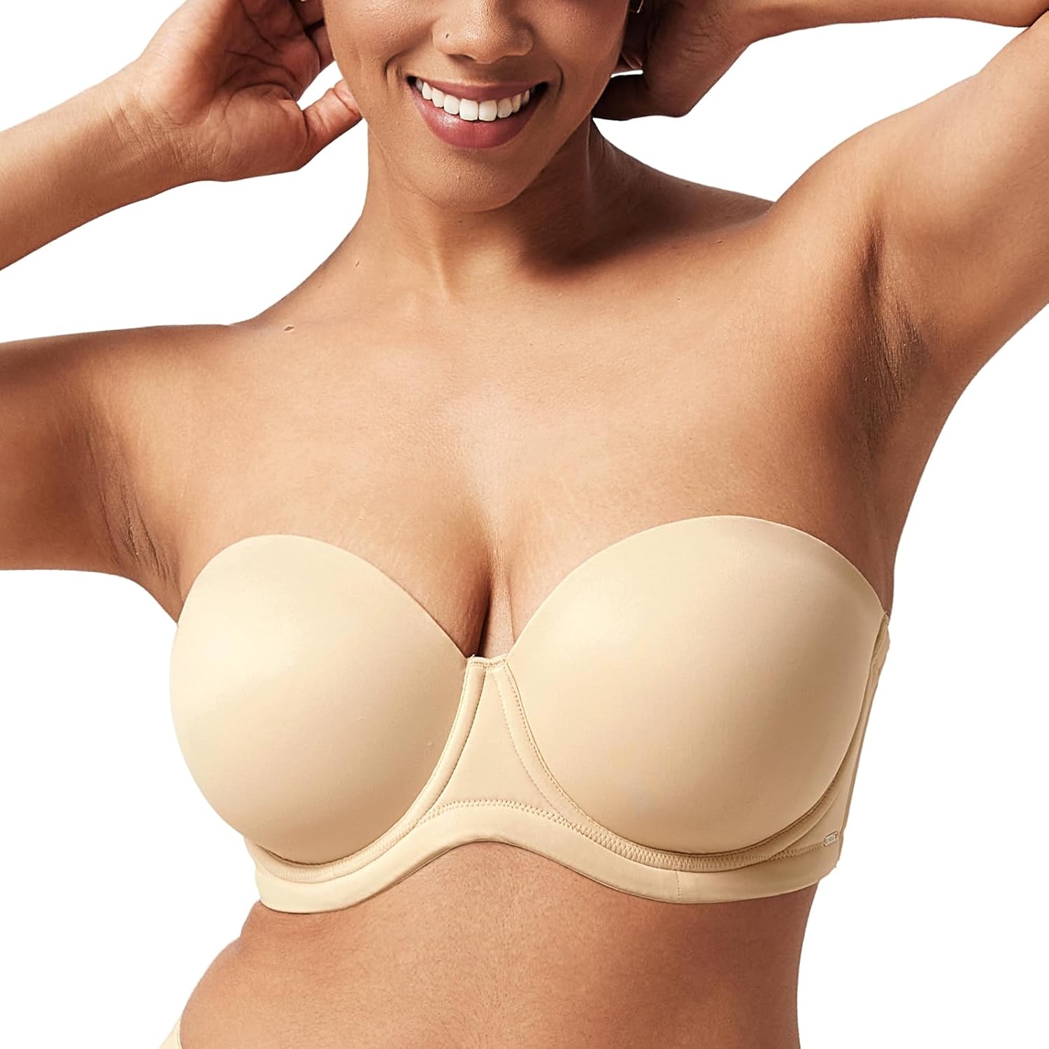 HSIA Strapless Bras for Big Bust Women Convertible...