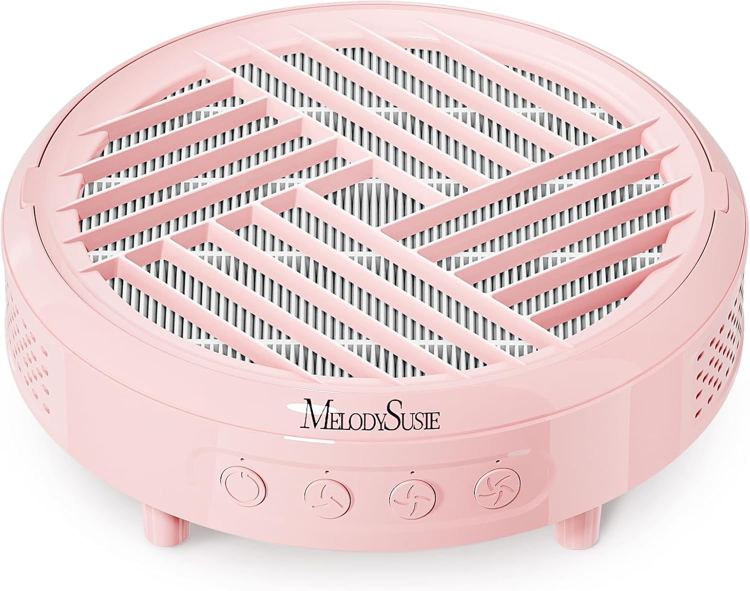 MelodySusie Nail Dust Collector,Compact Vacuum Fan Dust Collector for Beginner w...