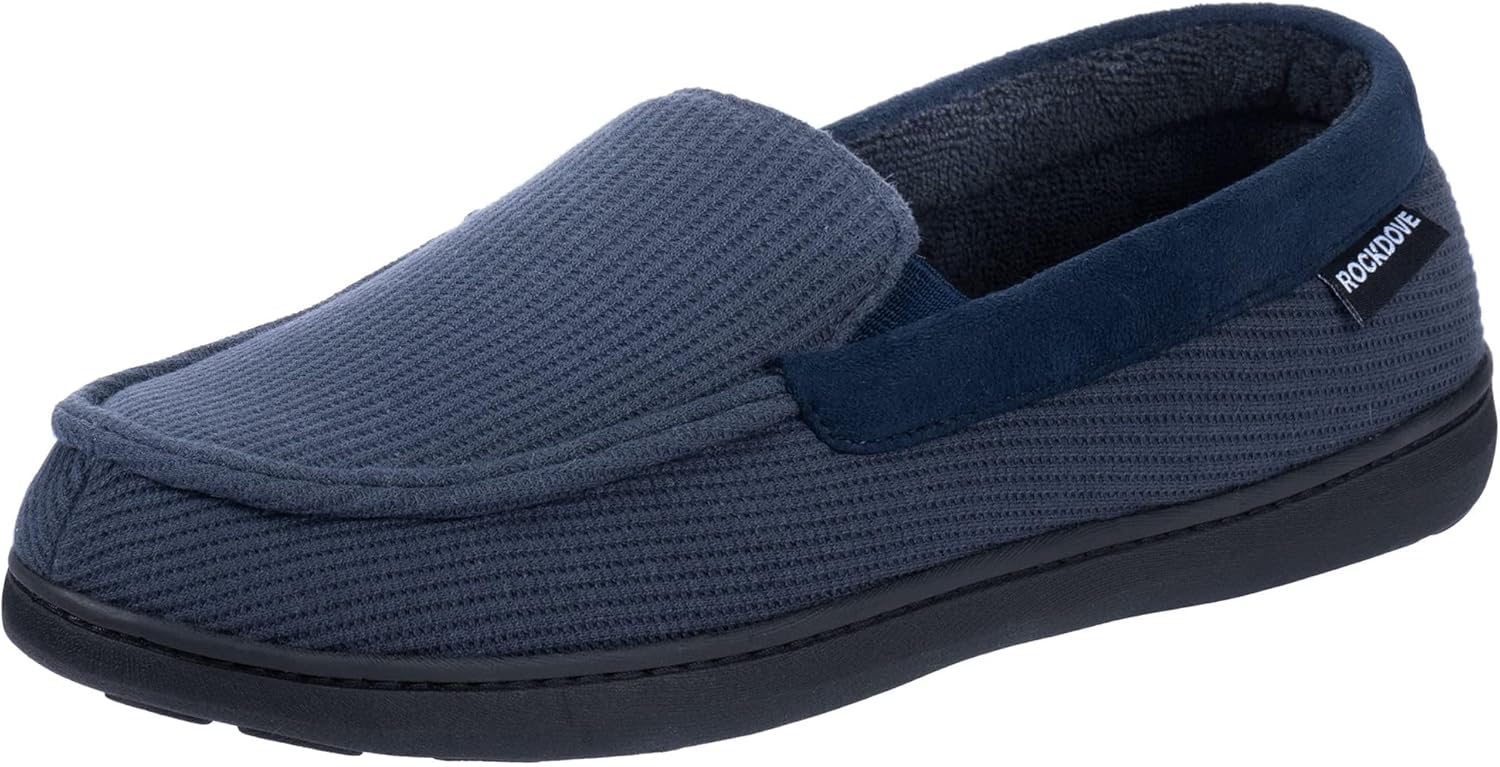 RockDove Men’s Removable Insole Slippers with SILVADUR Anti-Odor Protection 7 UK...